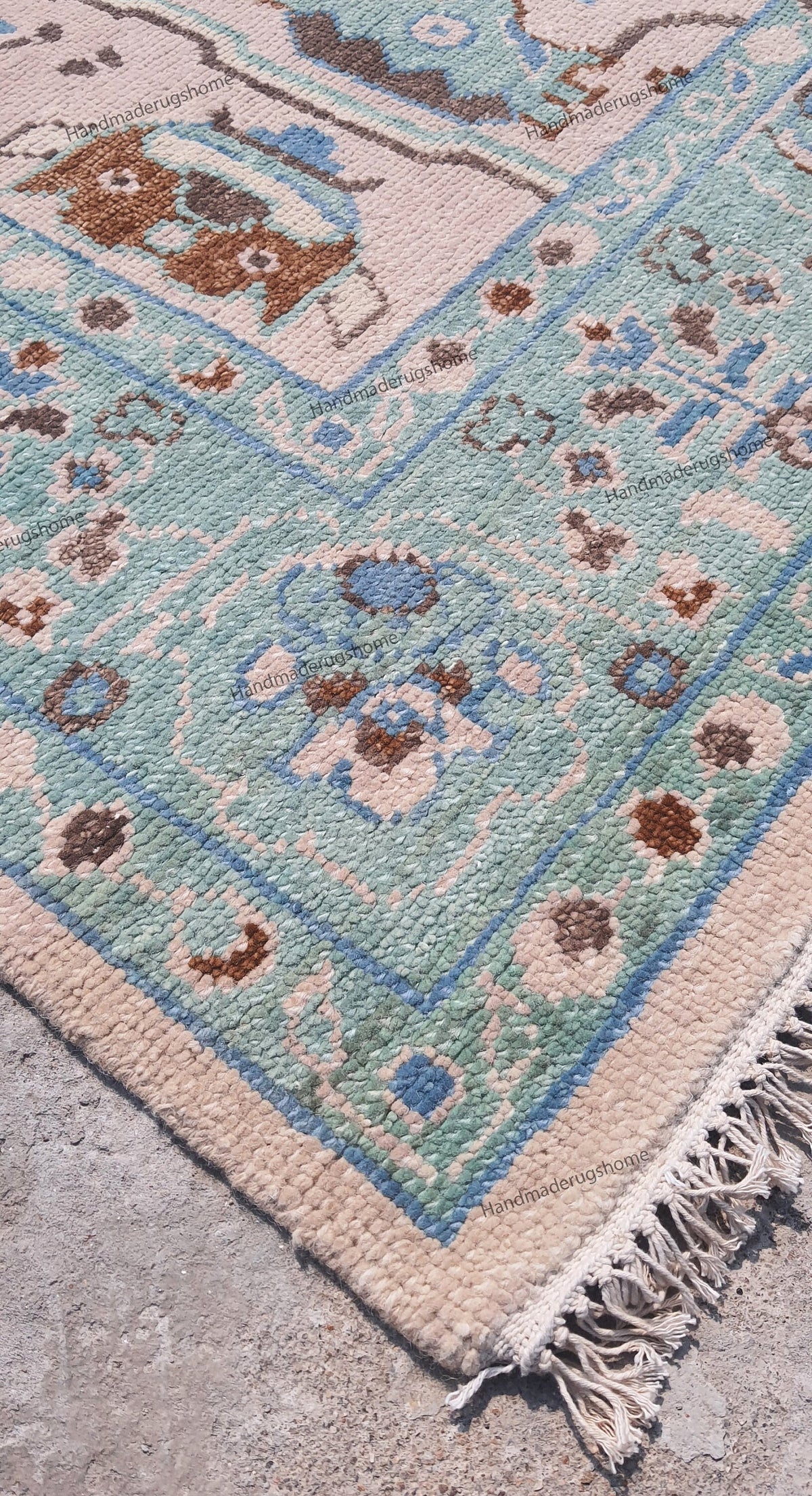 Vintage Oushak Rug