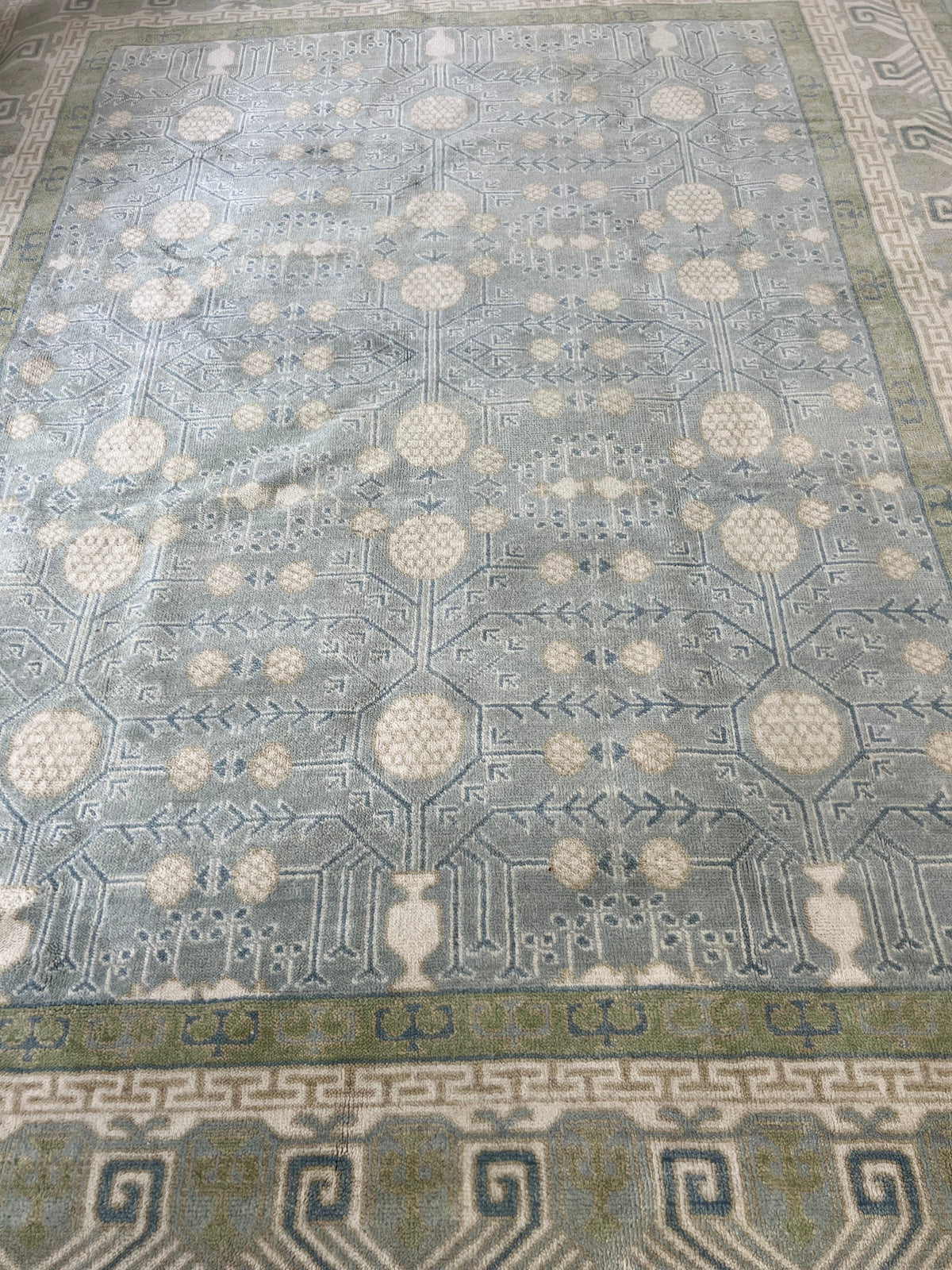Pomegranate & Circumstance Hand-Knotted Wool Rug
