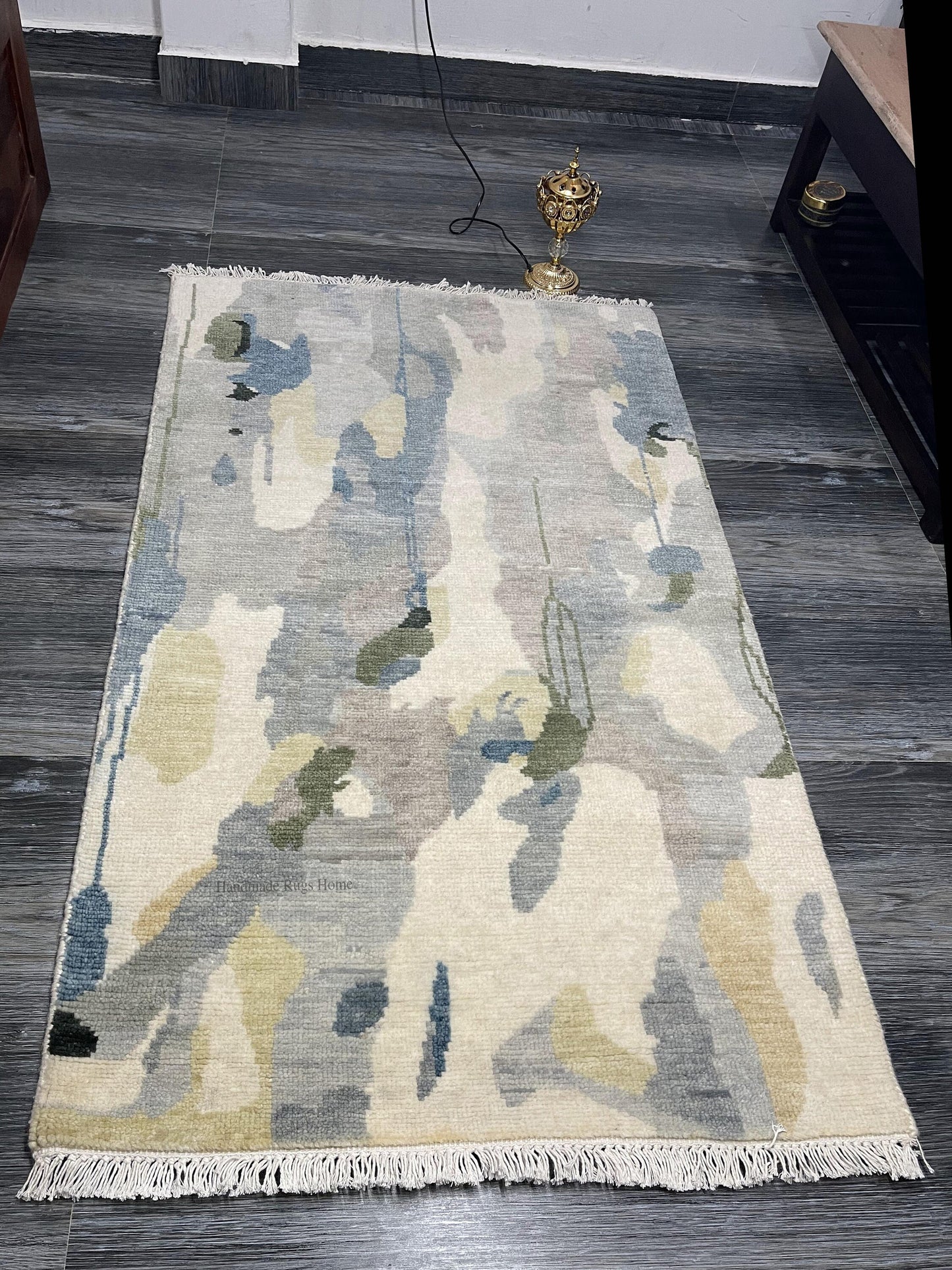 Wool Rug White