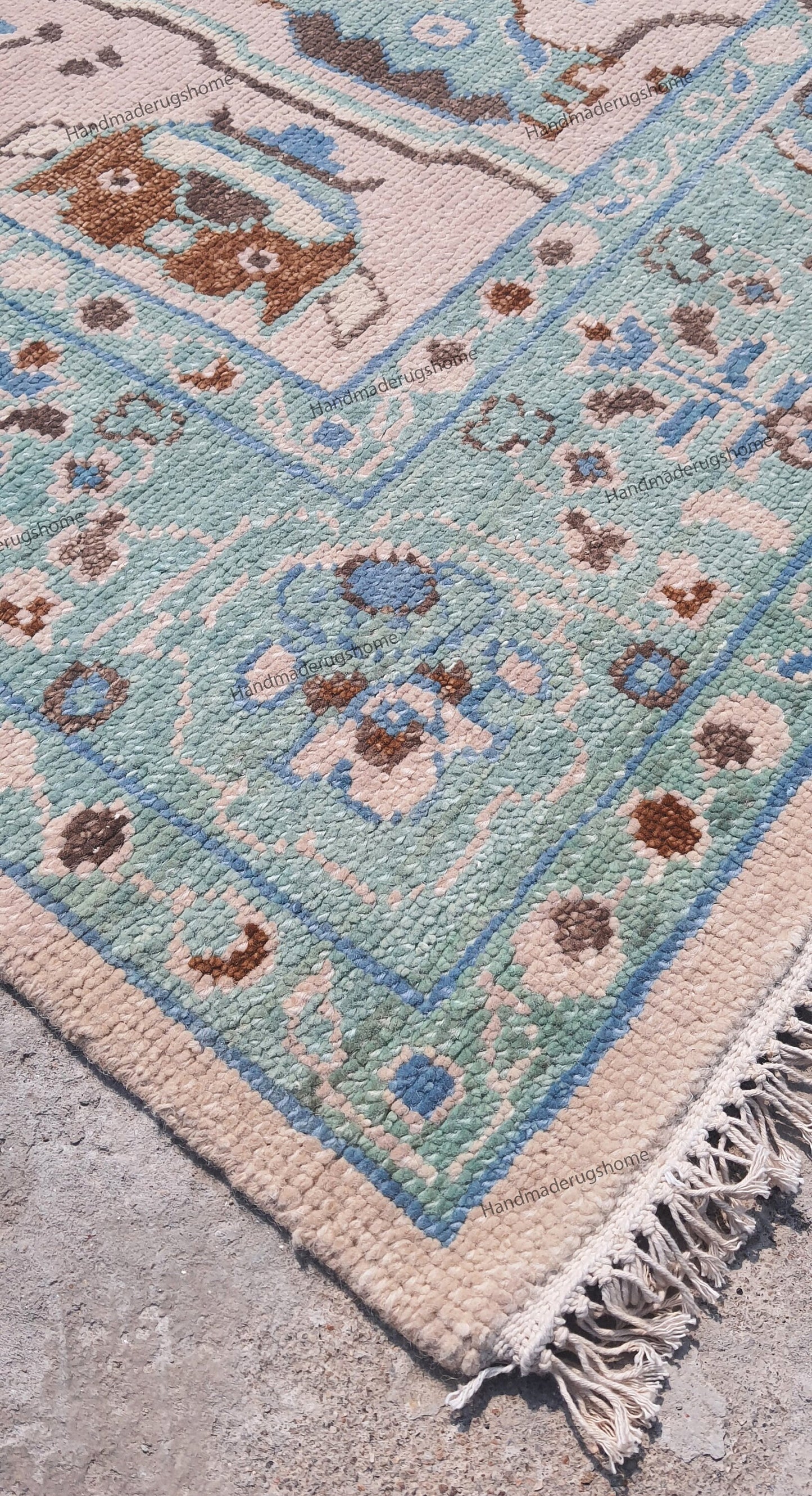 Vintage Oushak Rug