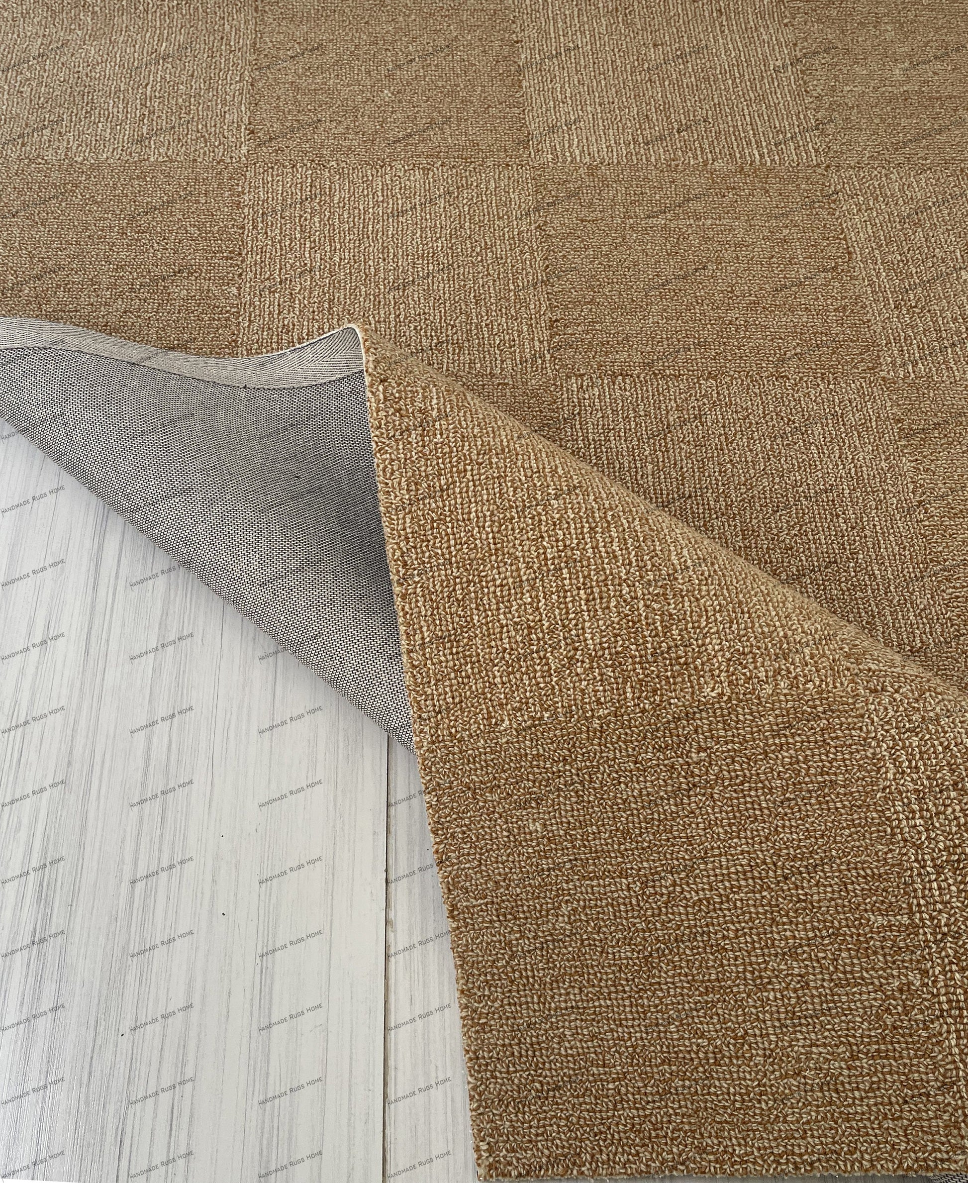 Contemporary area rug featuring unique hand-tufted designs in bright hues.