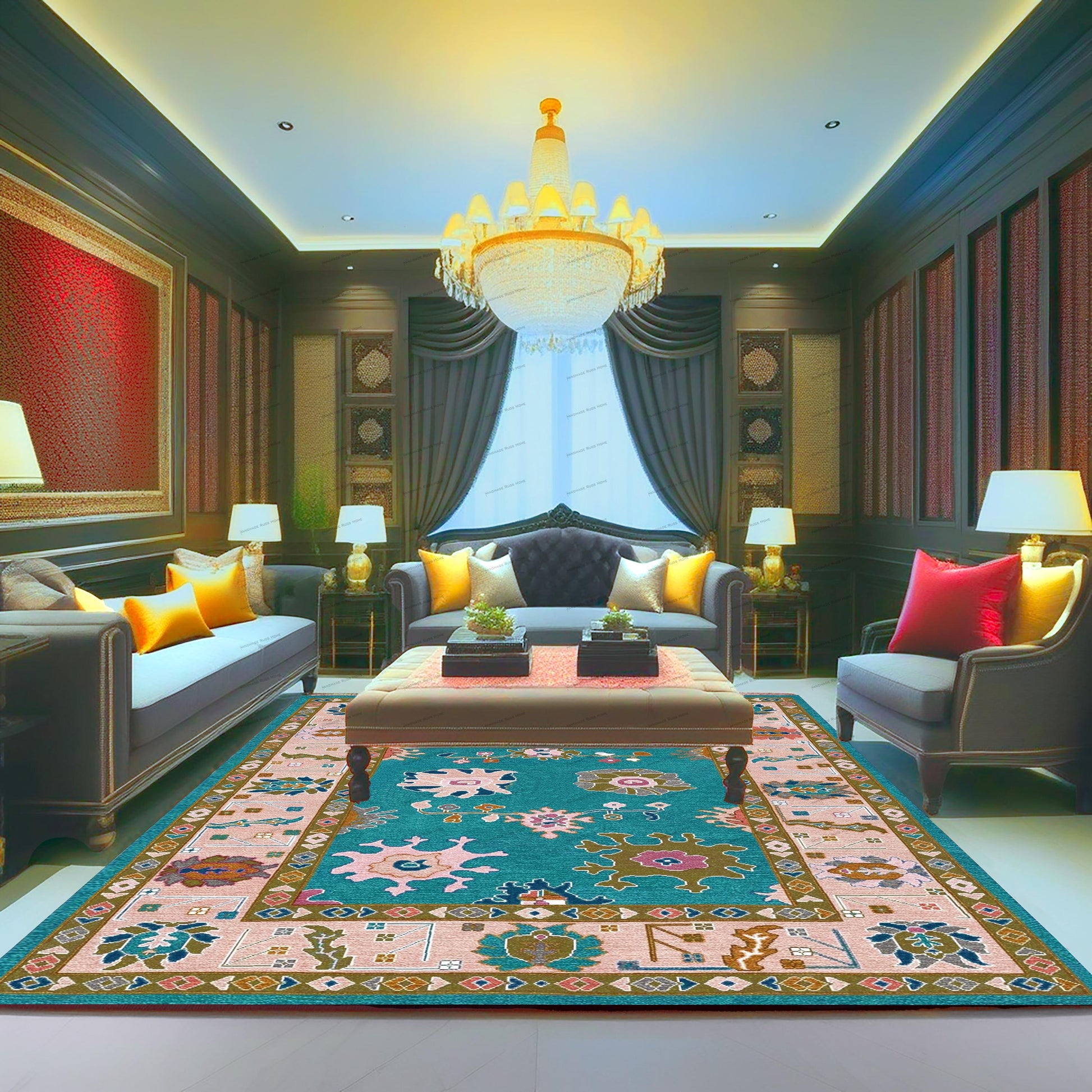 Custom size available hand-knotted carpet in a bright, unique multi-color scheme.
Blue and Ivory Rug,
Modern Oushak Carpet,
Handwoven Geometric Rug,
Turkish Wool Rug,
Neutral Toned Carpet,
Elegant Living Room Rug,
Soft Handwoven Rug,
Contemporary Oushak Rug,
Large Turkish Area Rug,
Geometric Patterned Rug,