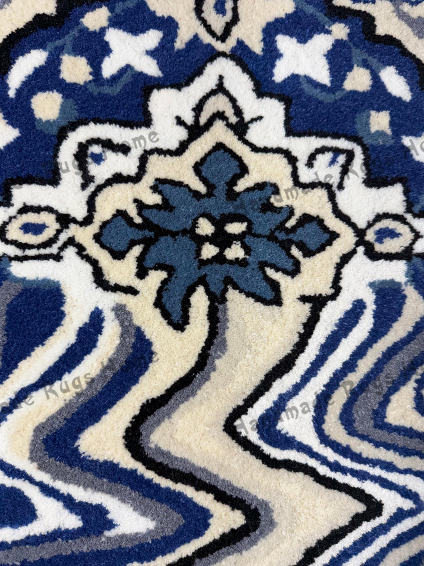 Melting Rug, Hand Tufted Rug, Rug, Carpet, Handmade Rug, Gifts,