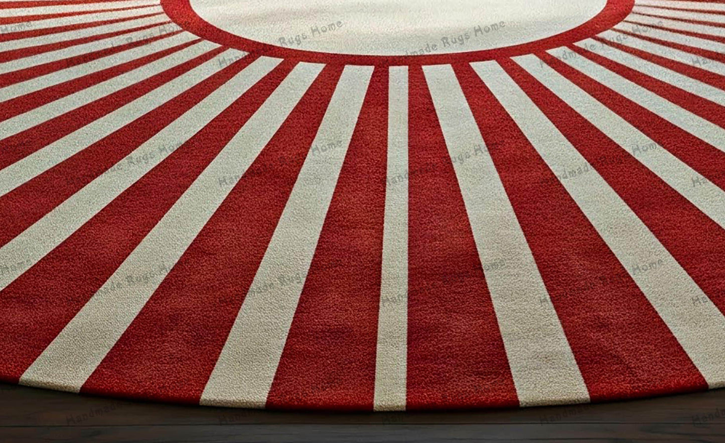 Luxurious Dark Sun Wool Rug for Stylish Living Spaces | Cozy and Soft Area Rug