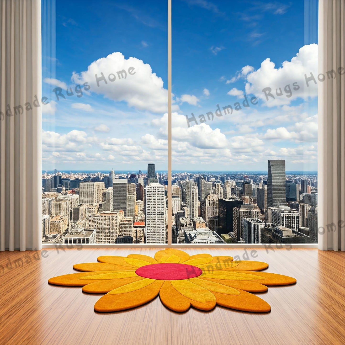 flower rug