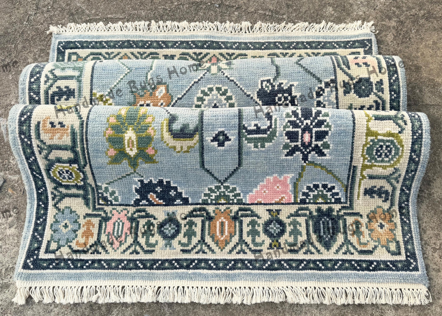 Oushak Runner Rug