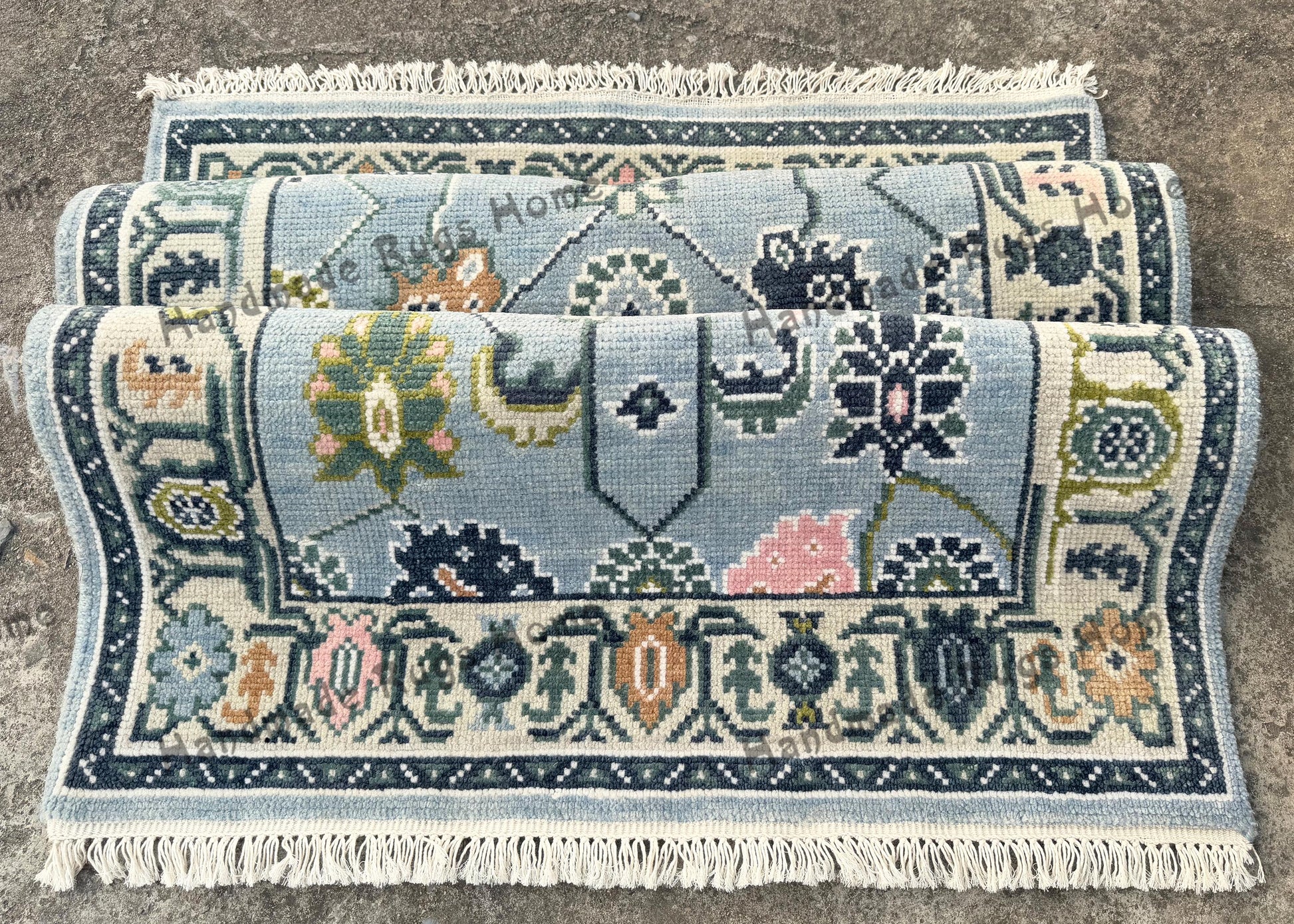 Oushak Runner Rug