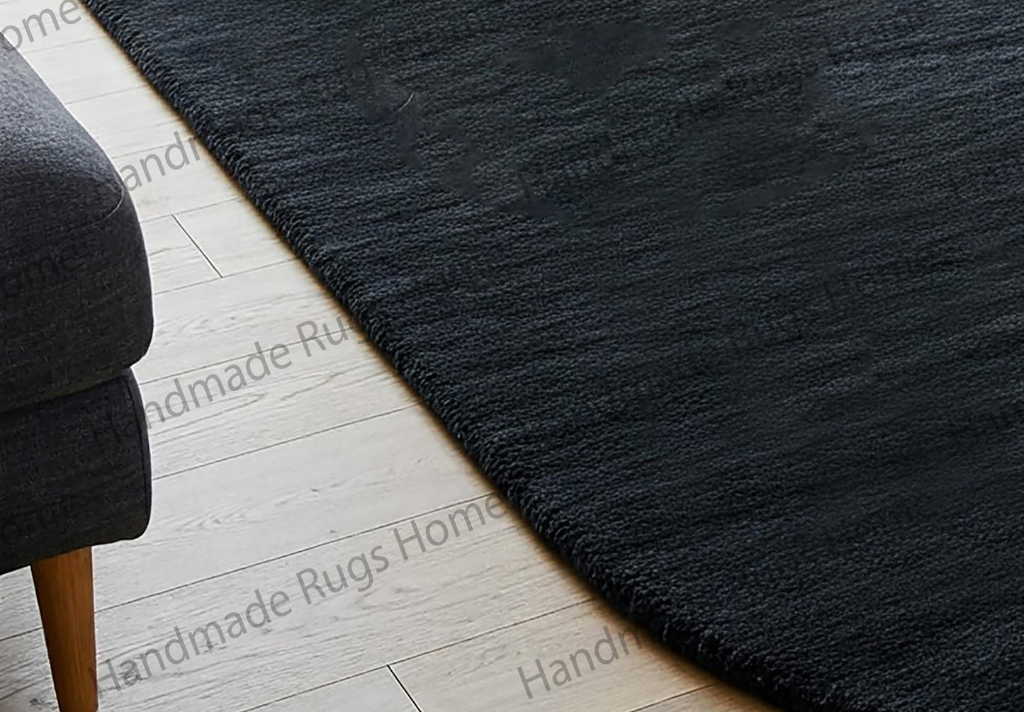 Hand-Tufted Wool Area Rug: Modern Colorful Design