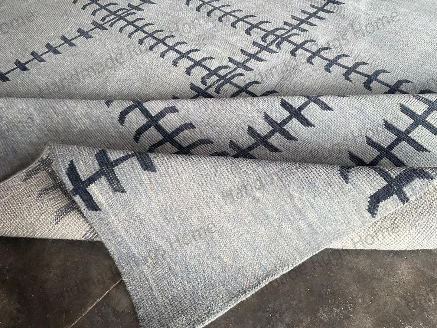 High-quality hand-knotted wool rug for cozy spaces