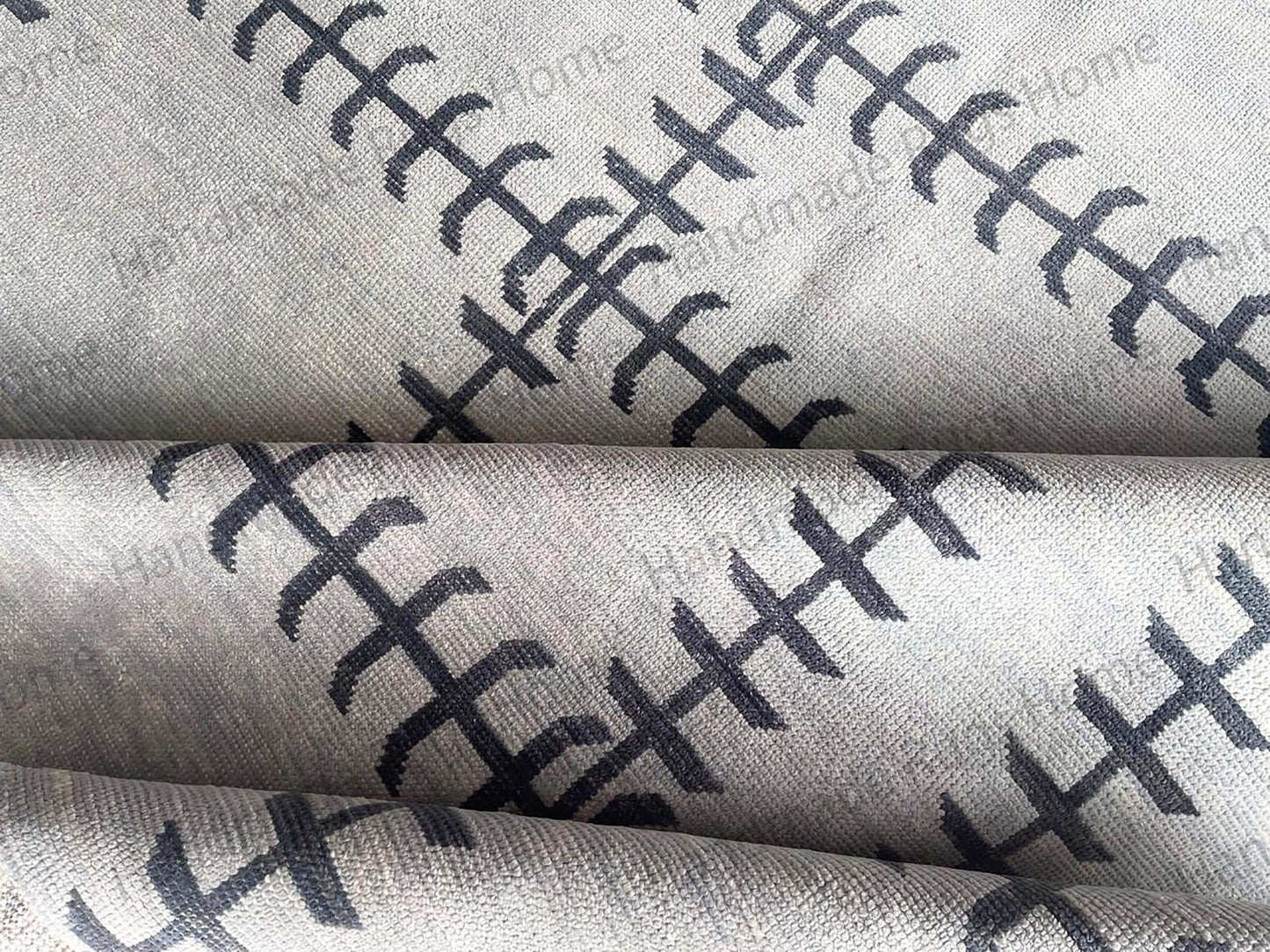 Handmade Turkish Oushak rug for elegant home decor
