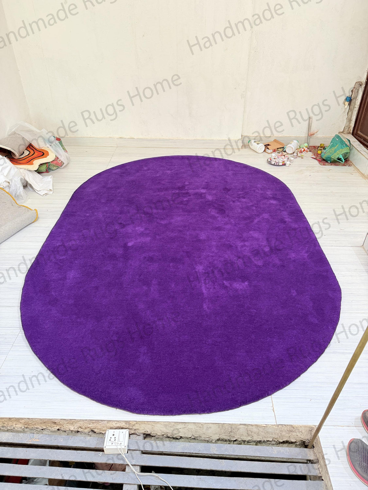 Contemporary Oval Rug