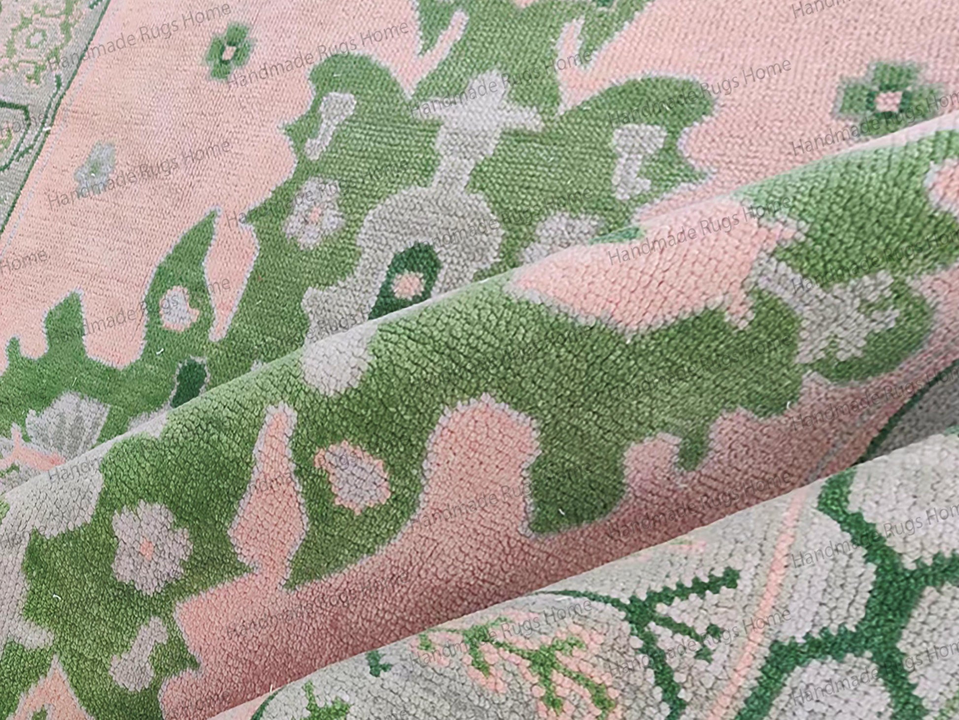 Boho Chic Wool Area Rug