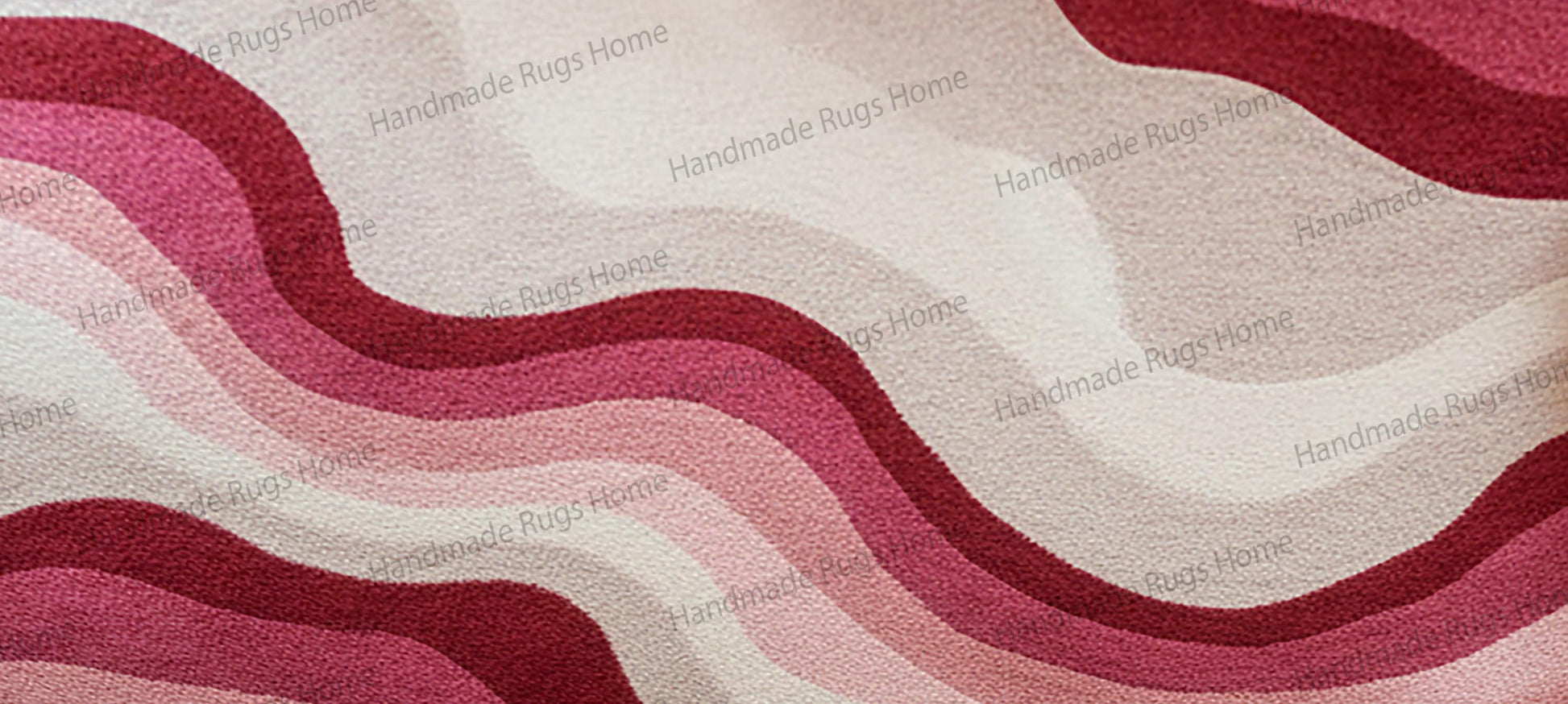 Luxury abstract wave pattern area rug