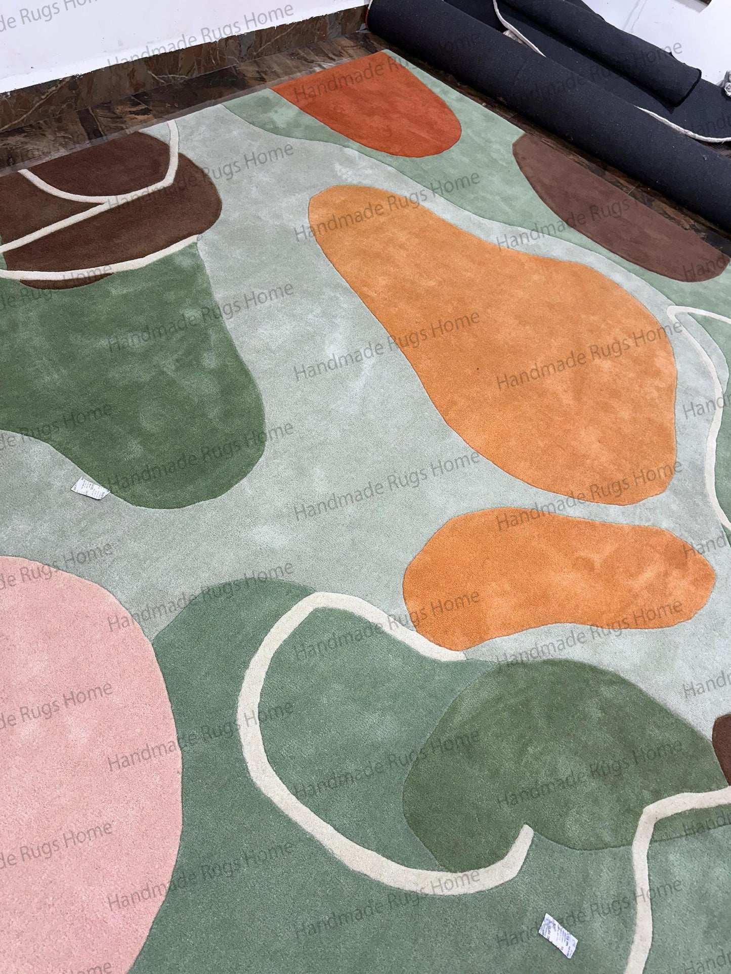 modern interior decor rug