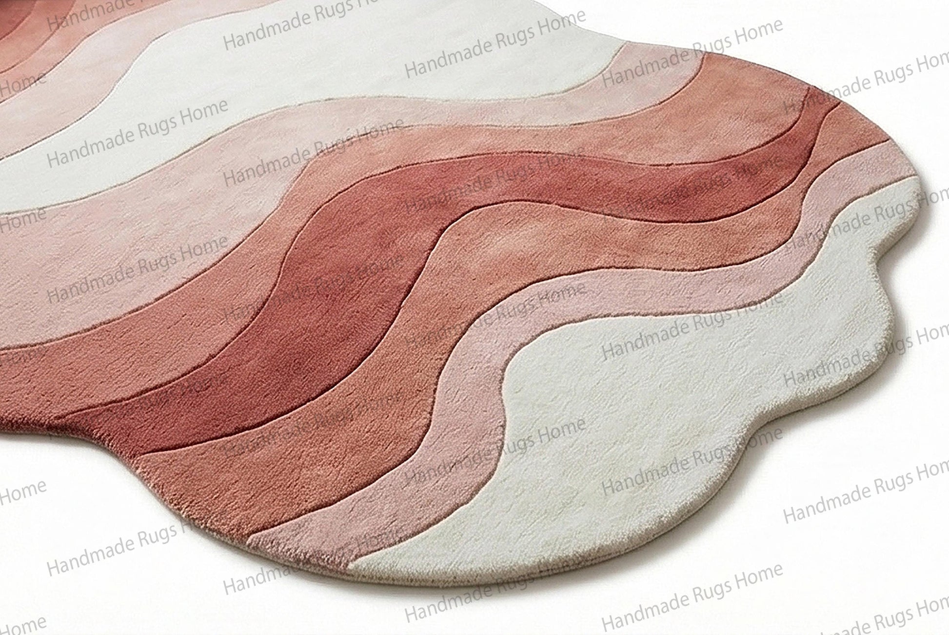 High density New Zealand wool tufted for plush comfort,

Thick soft pile texture perfect for cozy living spaces,

Durable handmade craftsmanship with neat edge finishing,

Luxury floor art made from premium natural fibers,

Heavy weight wool construction providing sound insulation.