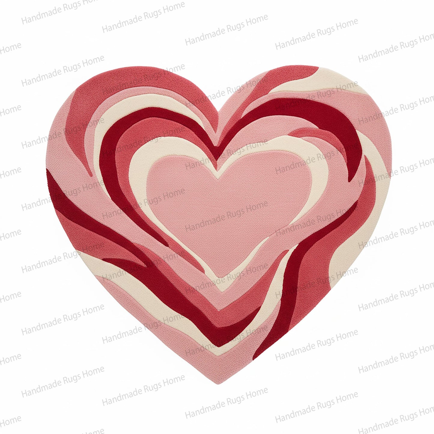 wedding decor heart area rug,

plush wool heart rug modern interior,

artisan hand tufted love rug
