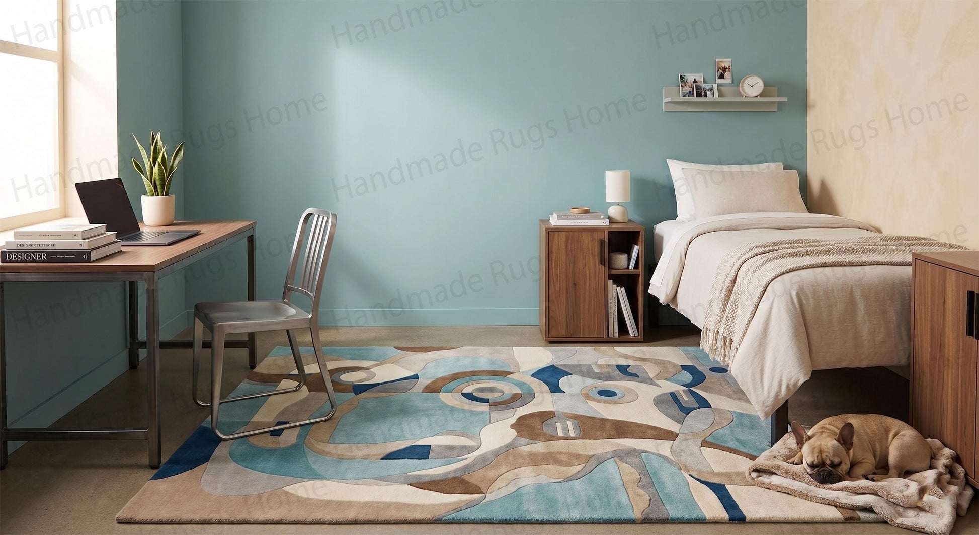 High-quality thick pile bedroom decor accent piece.

Handcrafted modern art aesthetic rug with grey and cream accents.

Large rectangular interior design focal point highlighting swirling graphics.

Premium natural fiber floor art showcasing distinct carved high-low textures.

Stylish office decorative rug mixing light cerulean and dark chocolate shades.