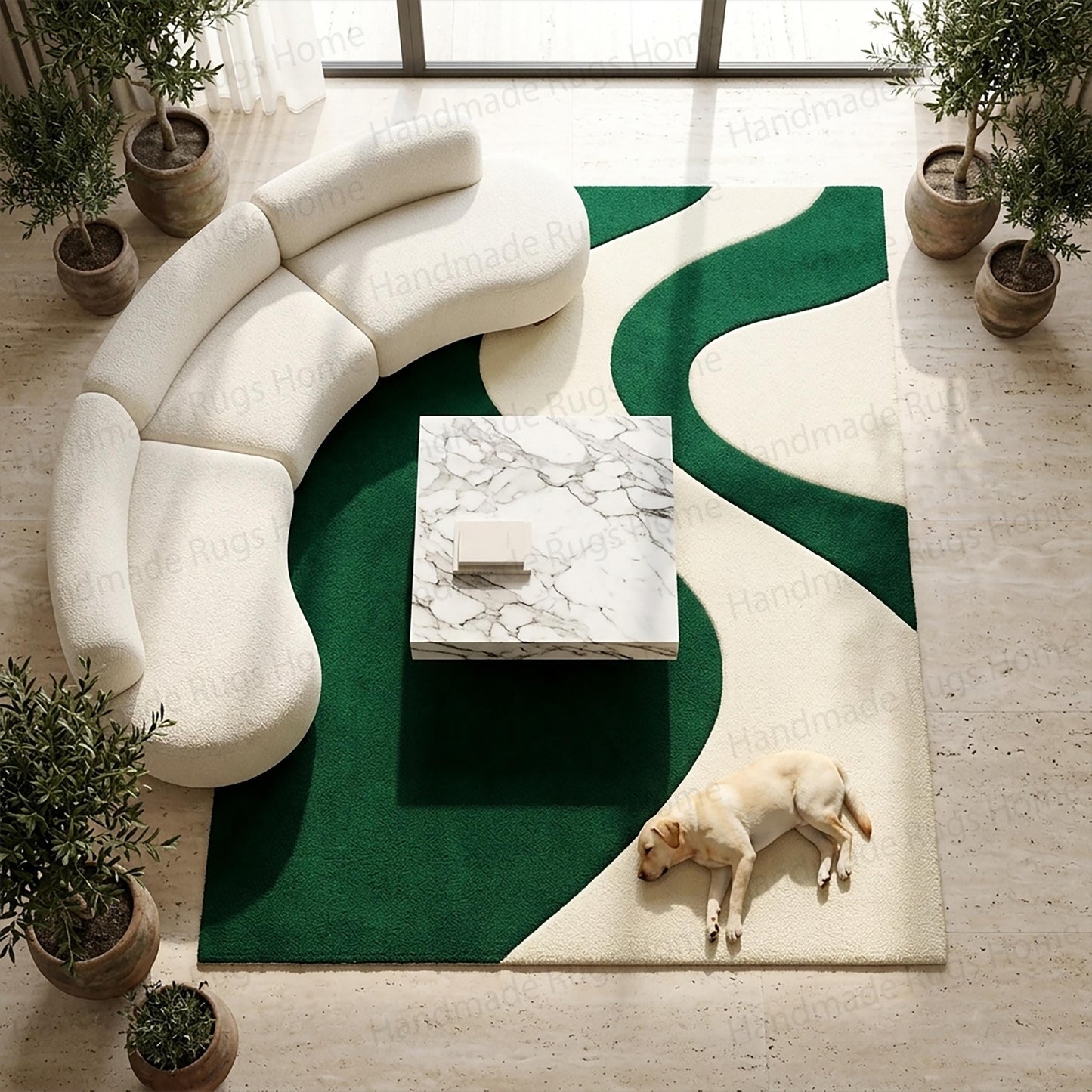 Premium quality housewares intentionally designed for everyday practical use

Visually stunning focal point crafted specifically for open concept living areas

Beautifully tufted dense pile rug ensuring unmatched long-lasting durability